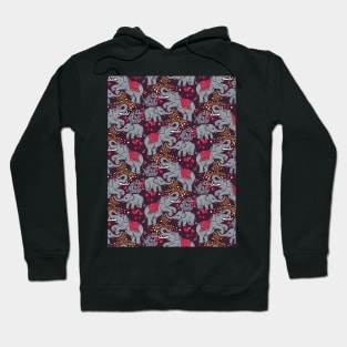 Thai elephants family Hoodie